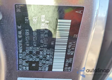 2023 Toyota Sienna Limited из США, поврежденный, VIN 5TDESKFC2PS102727